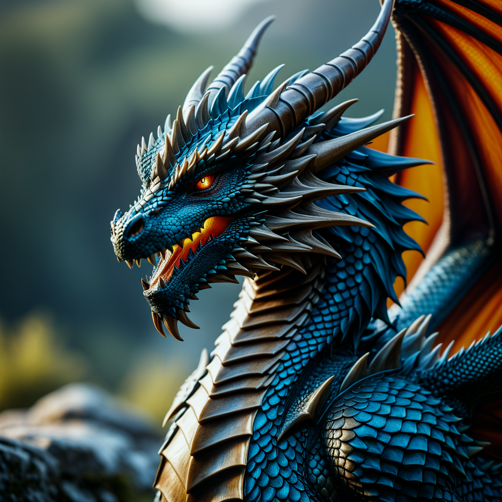 Dragon fantasy art